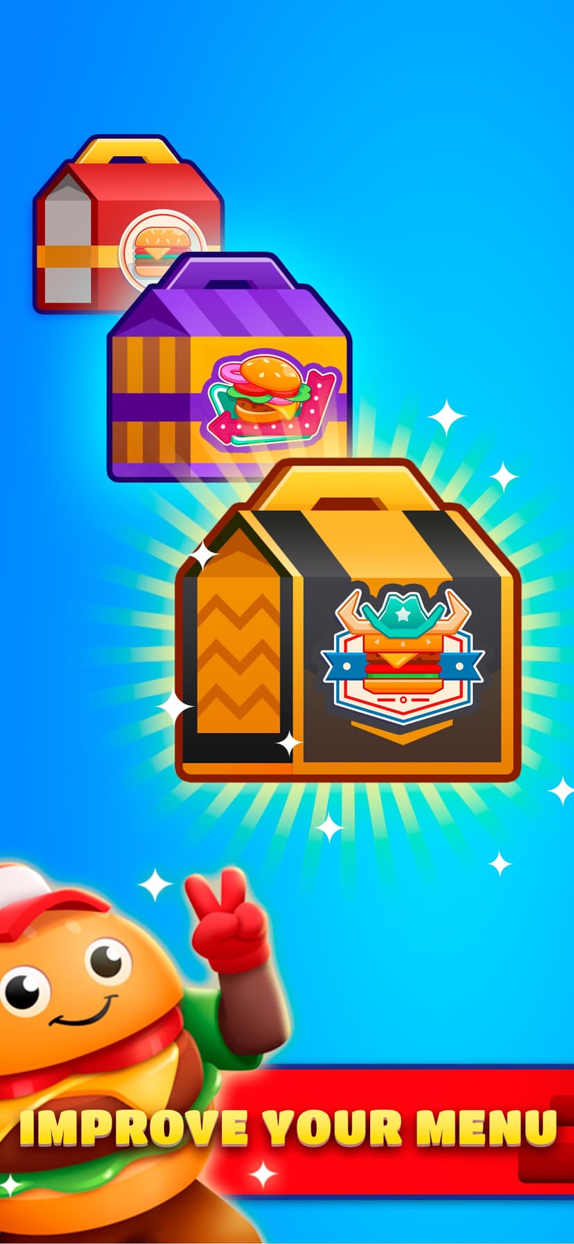 Idle Burger Empire Tycoon—Game screenshot 2 - screenshot