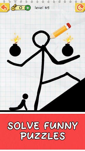 Draw 2 Save: Stickman Puzzle screenshot 14 - screenshot