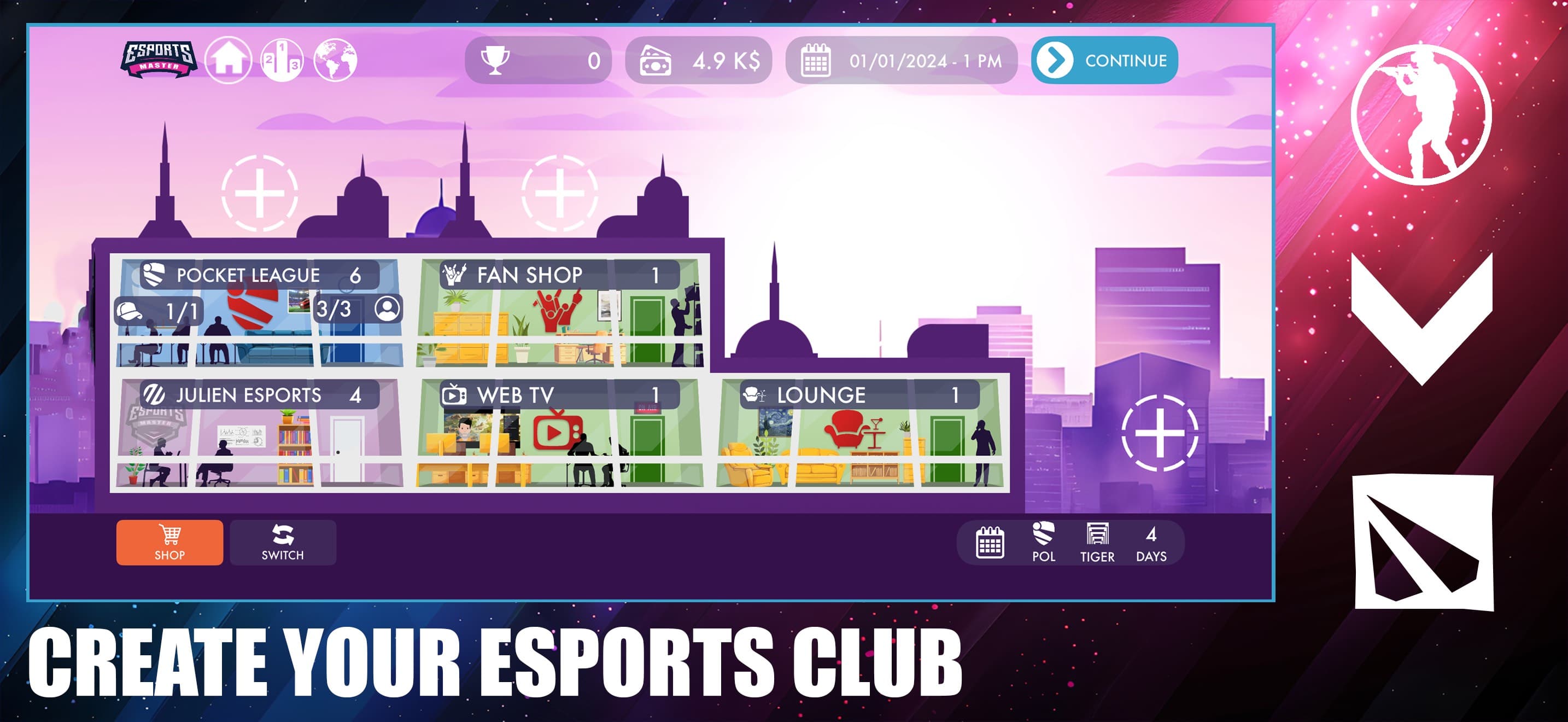 ESports Master screenshot 1 - screenshot