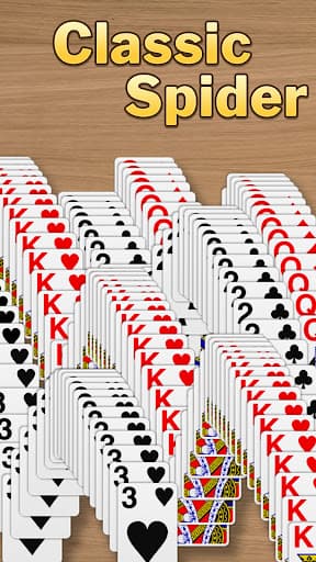 Spider Solitaire Classic Games screenshot 1 - screenshot