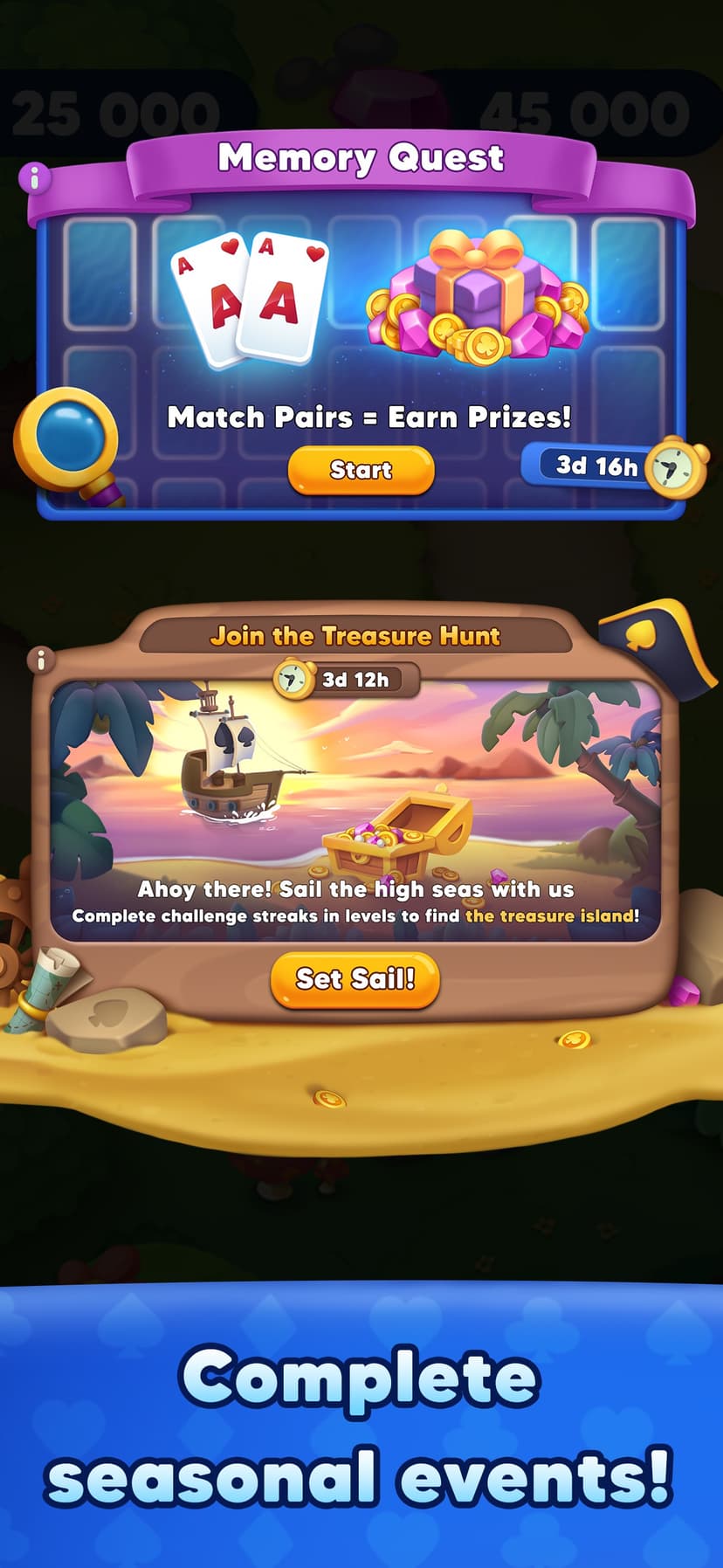 Solitaire Adventures Tripeaks screenshot 8 - screenshot
