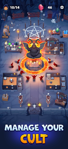Idle Cult Empire - Evil Tycoon screenshot 1 - screenshot