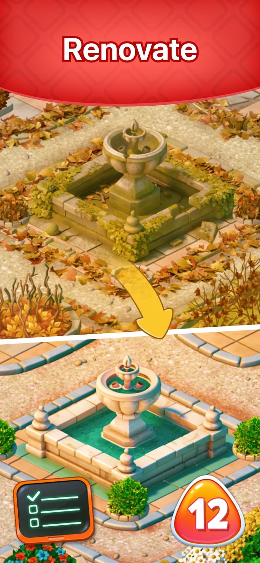Garden Lilies Match 3 game screenshot 4 - screenshot