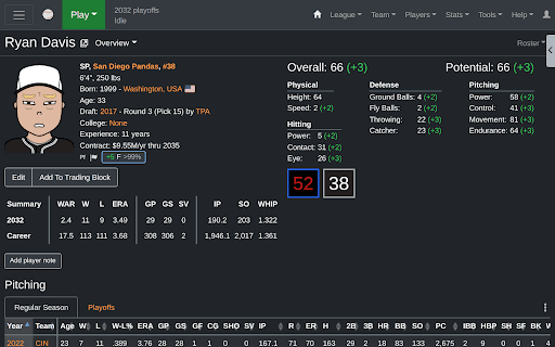 ZenGM Baseball screenshot 5 - screenshot