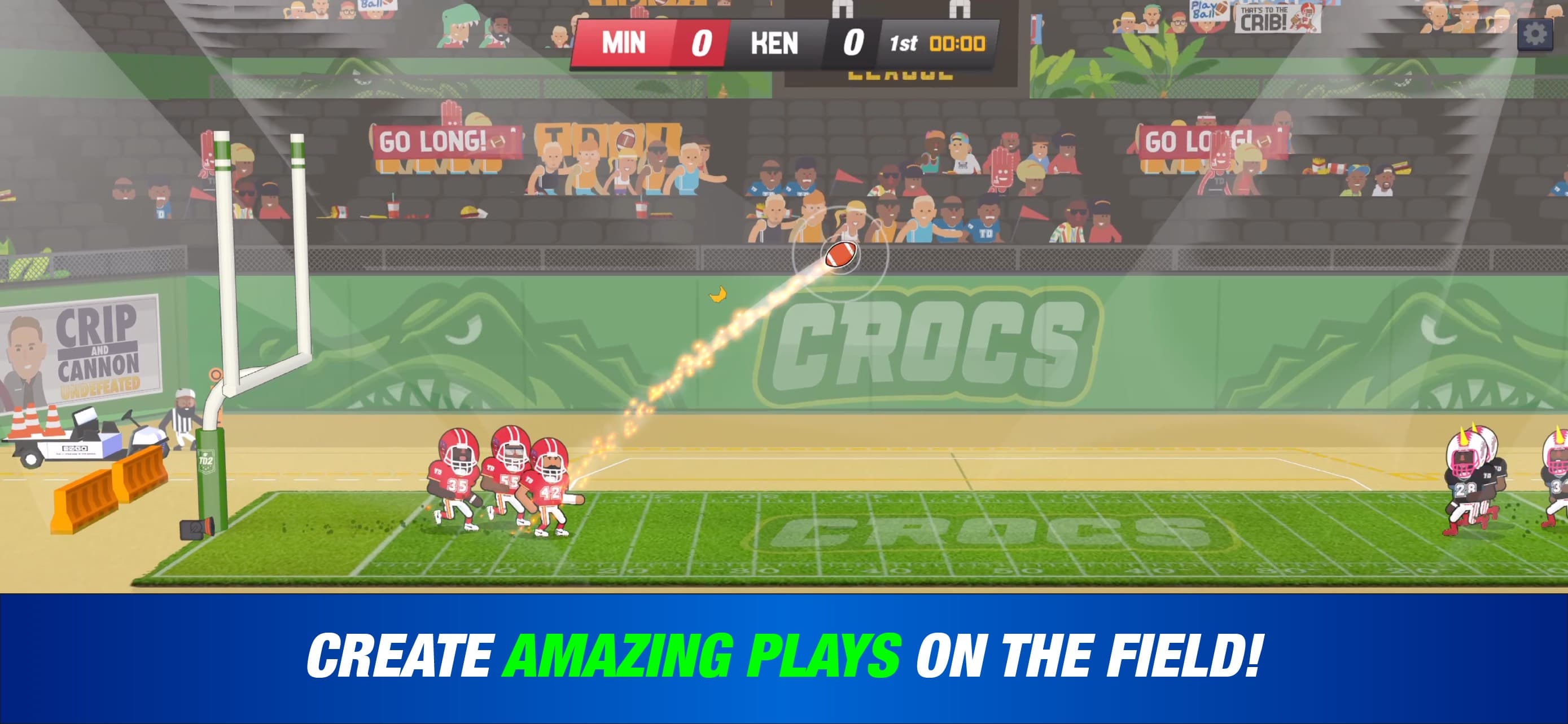 Touchdowners 2 - Mad Football screenshot 1 - screenshot