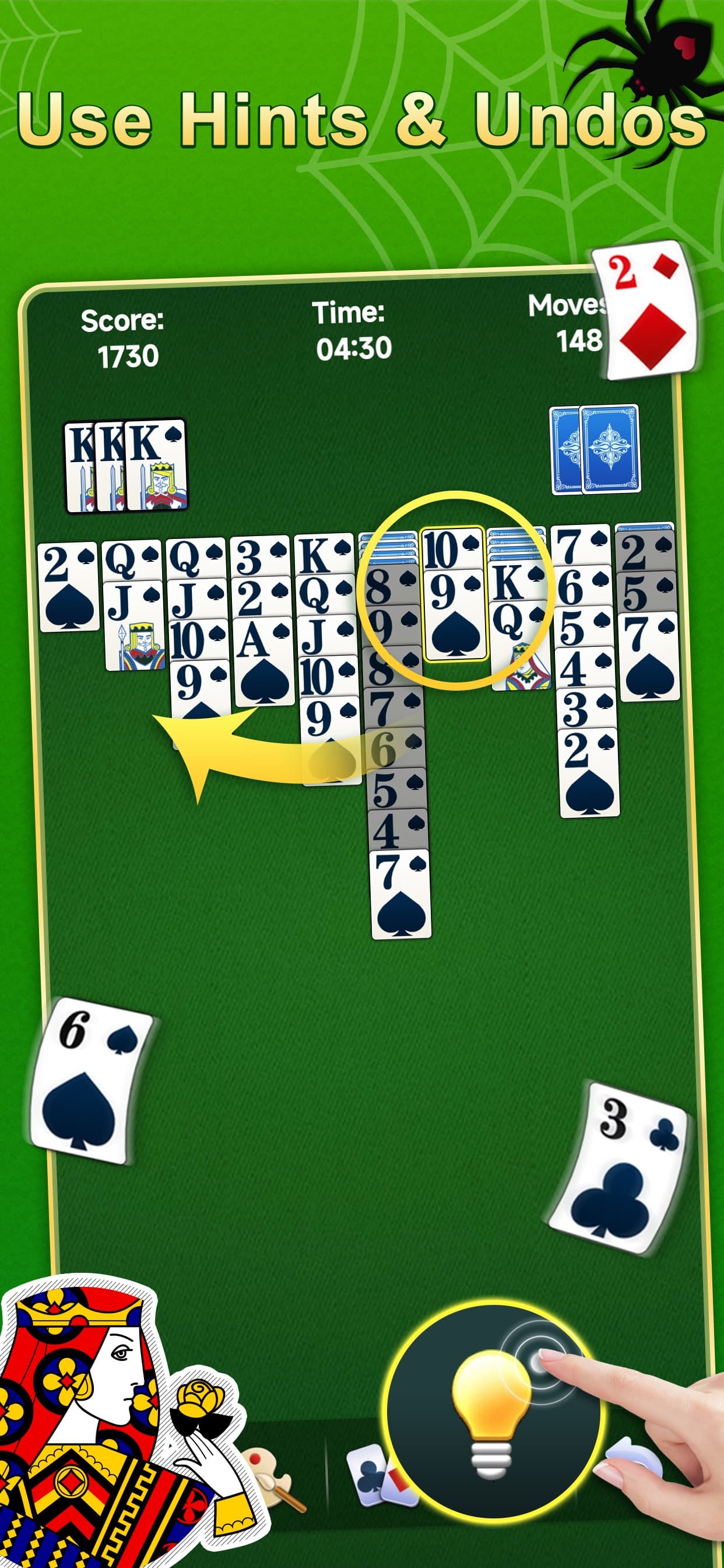 Spider Solitaire - ACE screenshot 5 - screenshot