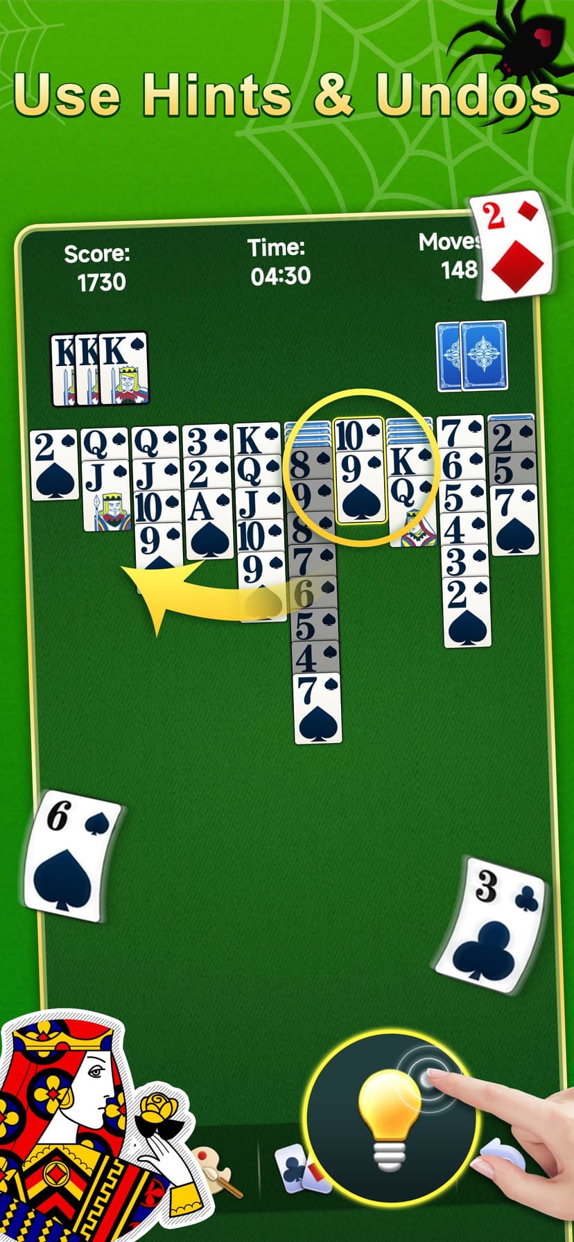 Spider Solitaire - ACE screenshot 5 - screenshot