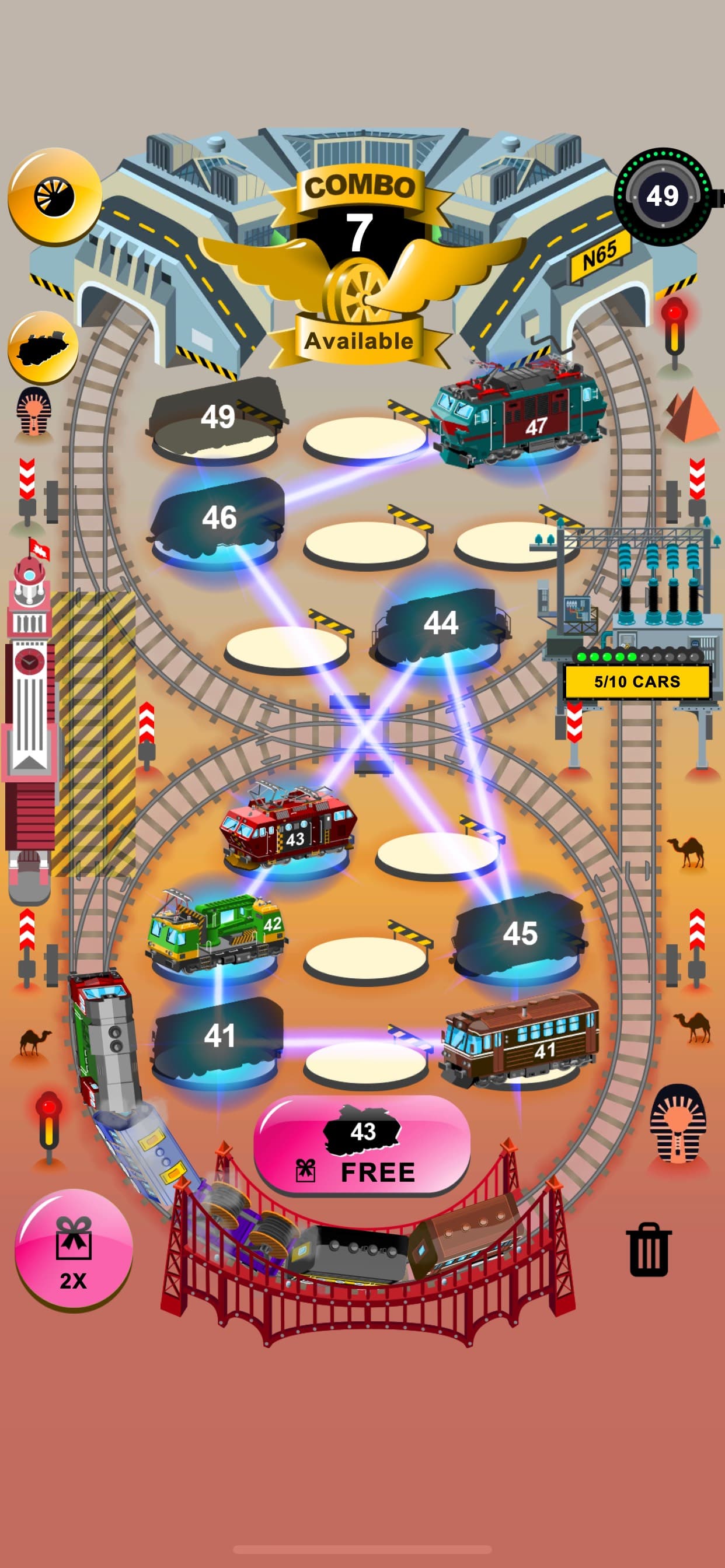 Train Merger: Idle Rail Tycoon screenshot 2 - screenshot