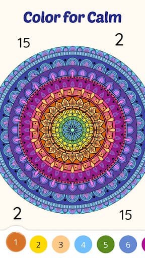 Color Aura: Paint by number screenshot 4 - screenshot