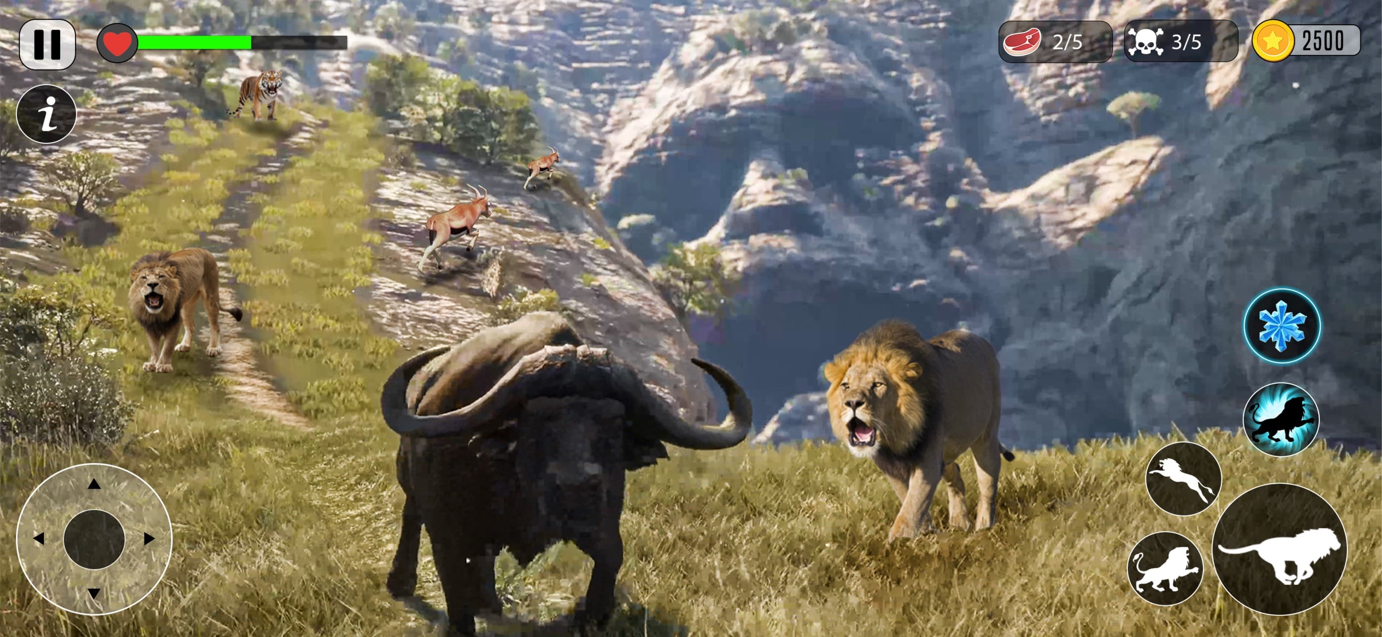 Lion Simulator Animal Survival screenshot 1 - screenshot