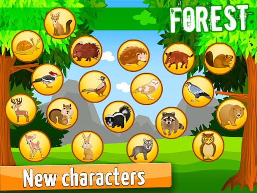 Forest - Kids Coloring Puzzles screenshot 19 - screenshot