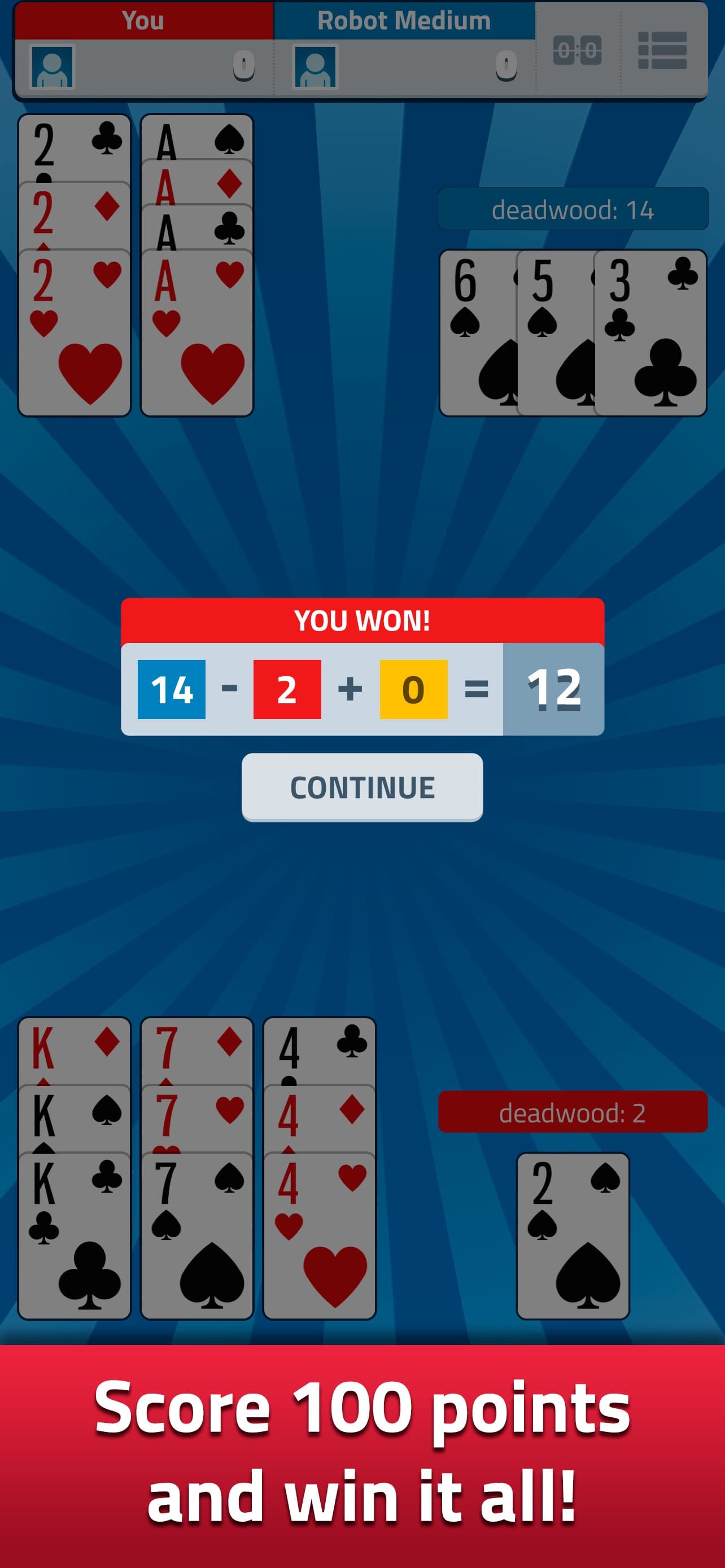 Gin Rummy - Classic Card Game screenshot 2 - screenshot
