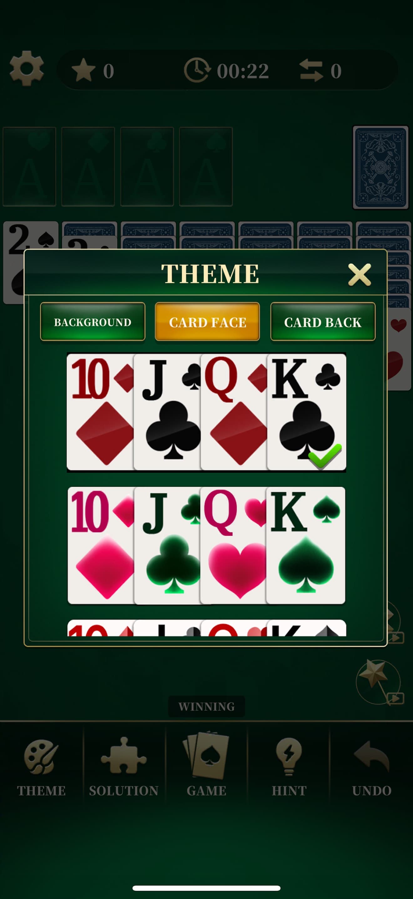 Solitaire Classic Klondike2025 screenshot 4 - screenshot