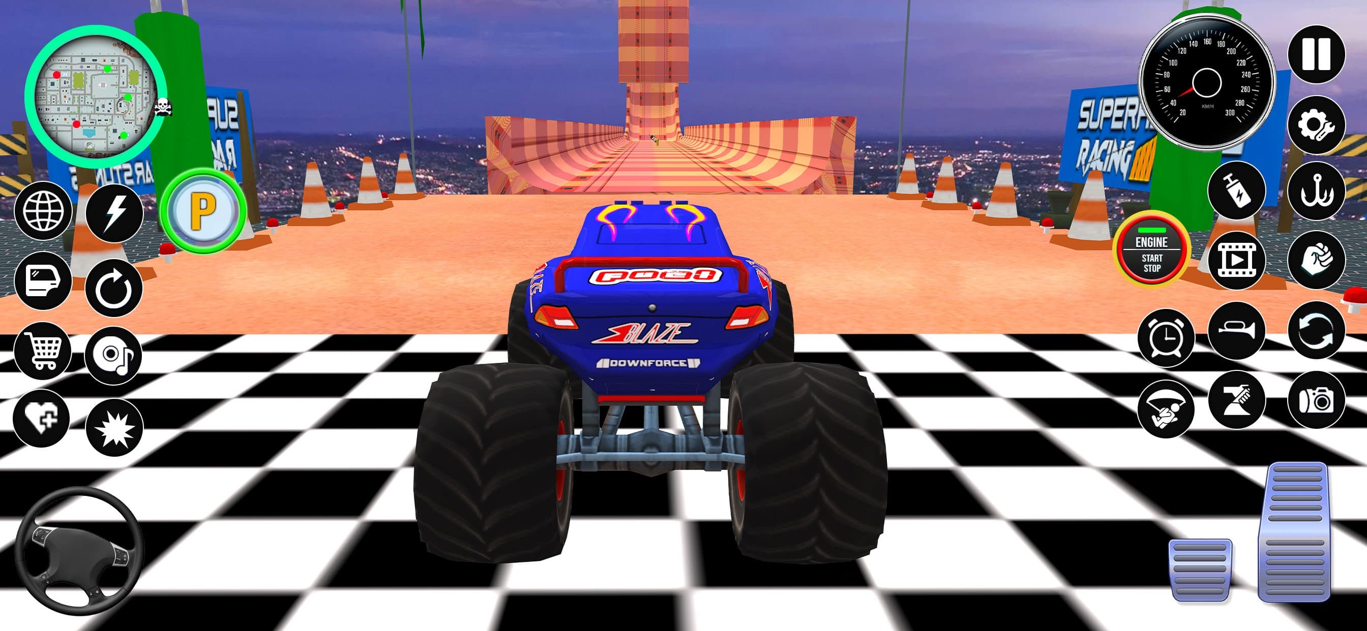 Superhero GT Racing Car Stunt screenshot 3 - screenshot