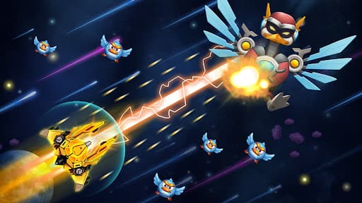 Chicken Attack: Galaxy Shooter screenshot 8 - screenshot
