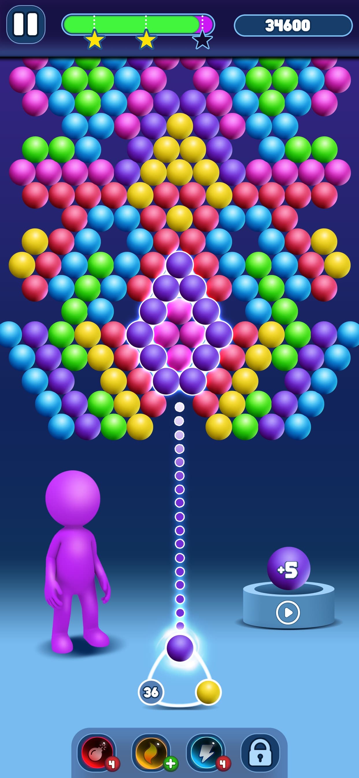 Bubble Shooter Pro! Pop Puzzle screenshot 8 - screenshot