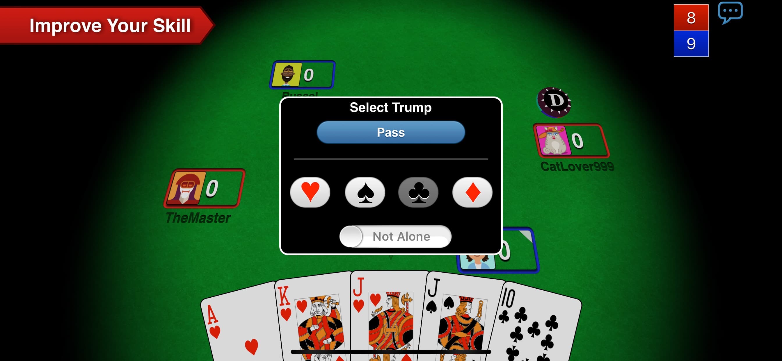 Euchre 3D screenshot 3 - screenshot