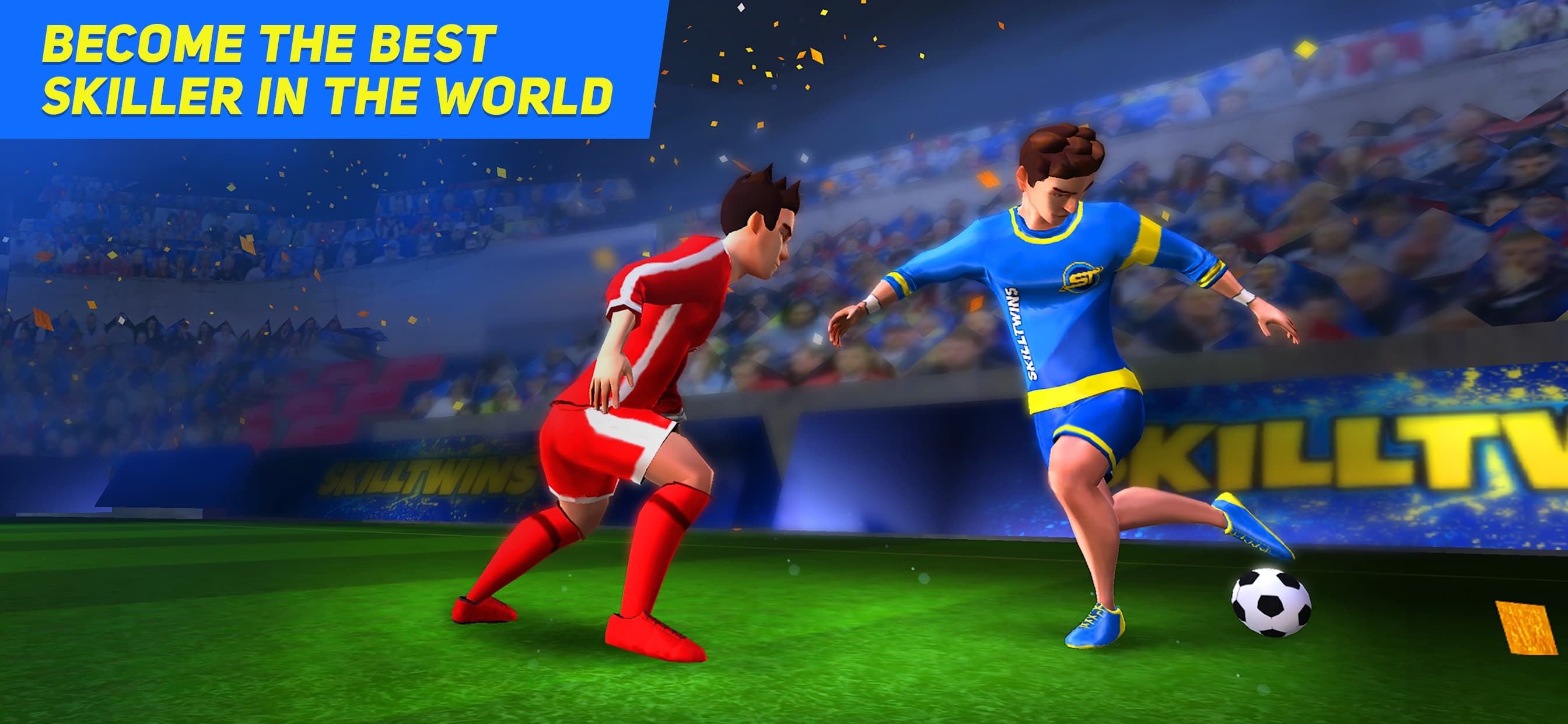 Skilltwins Soccer Game screenshot 1 - screenshot