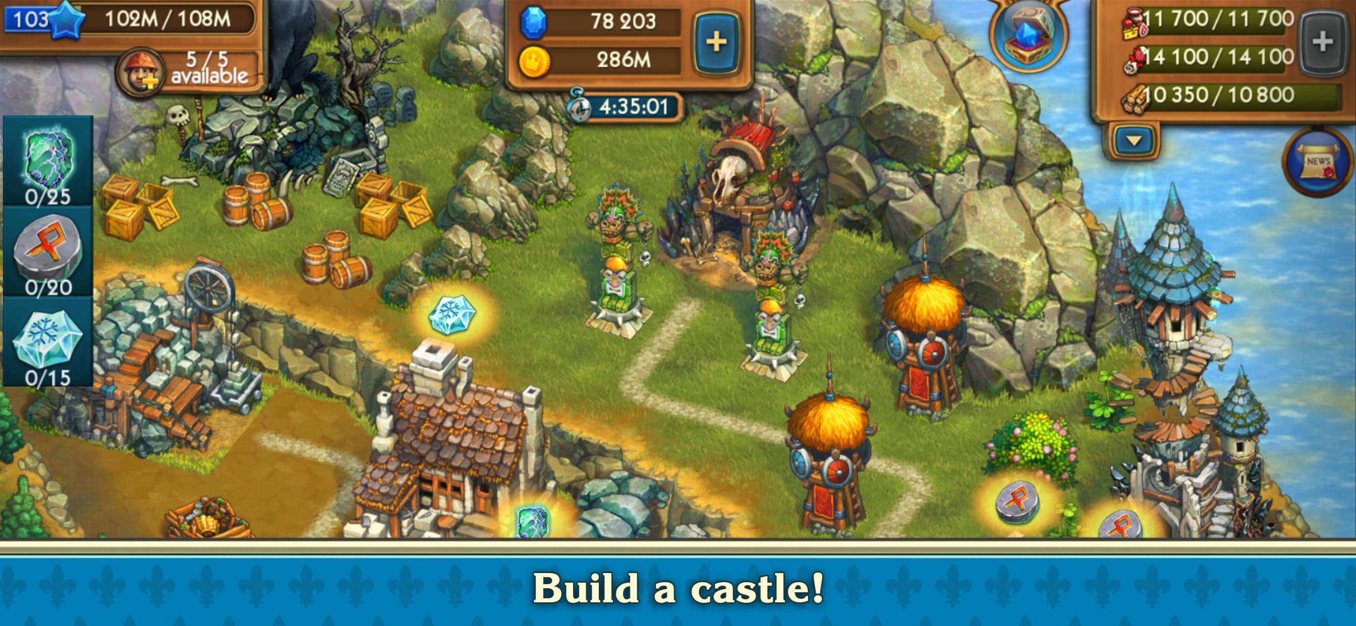 The Tribez & Castlez screenshot 1 - screenshot