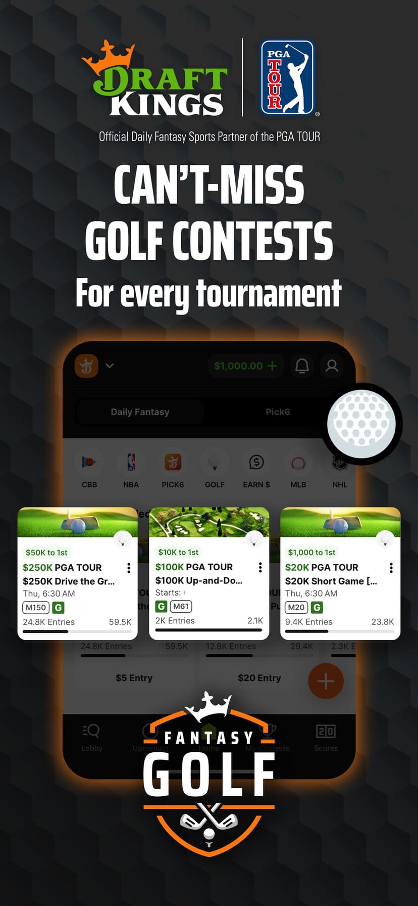 DraftKings Fantasy Sports screenshot 1 - screenshot