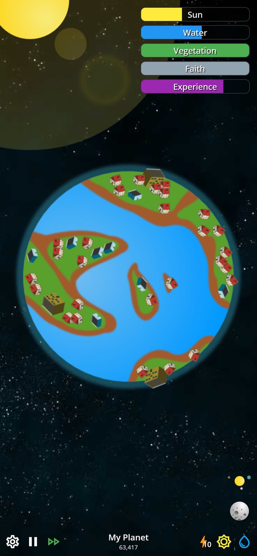 My Planet Simulation screenshot 1 - screenshot