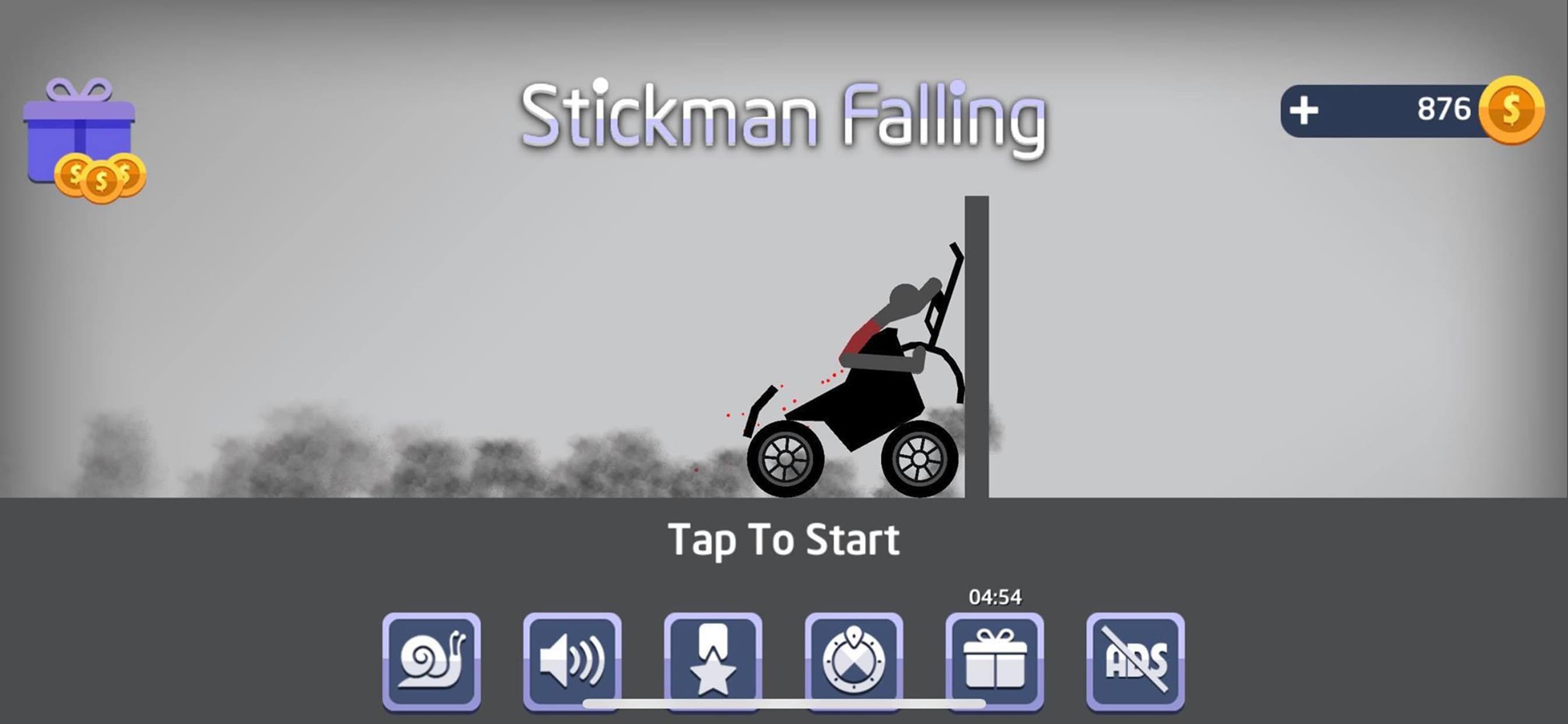 Stickmen Falling screenshot 1 - screenshot