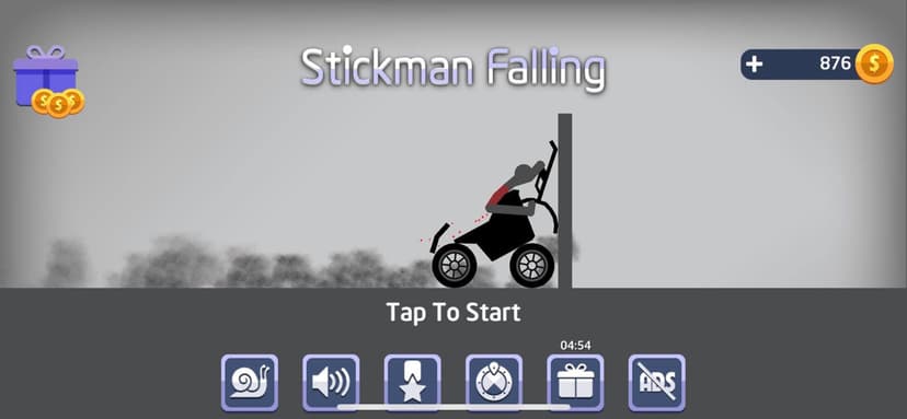 Stickmen Falling screenshot 1 - screenshot