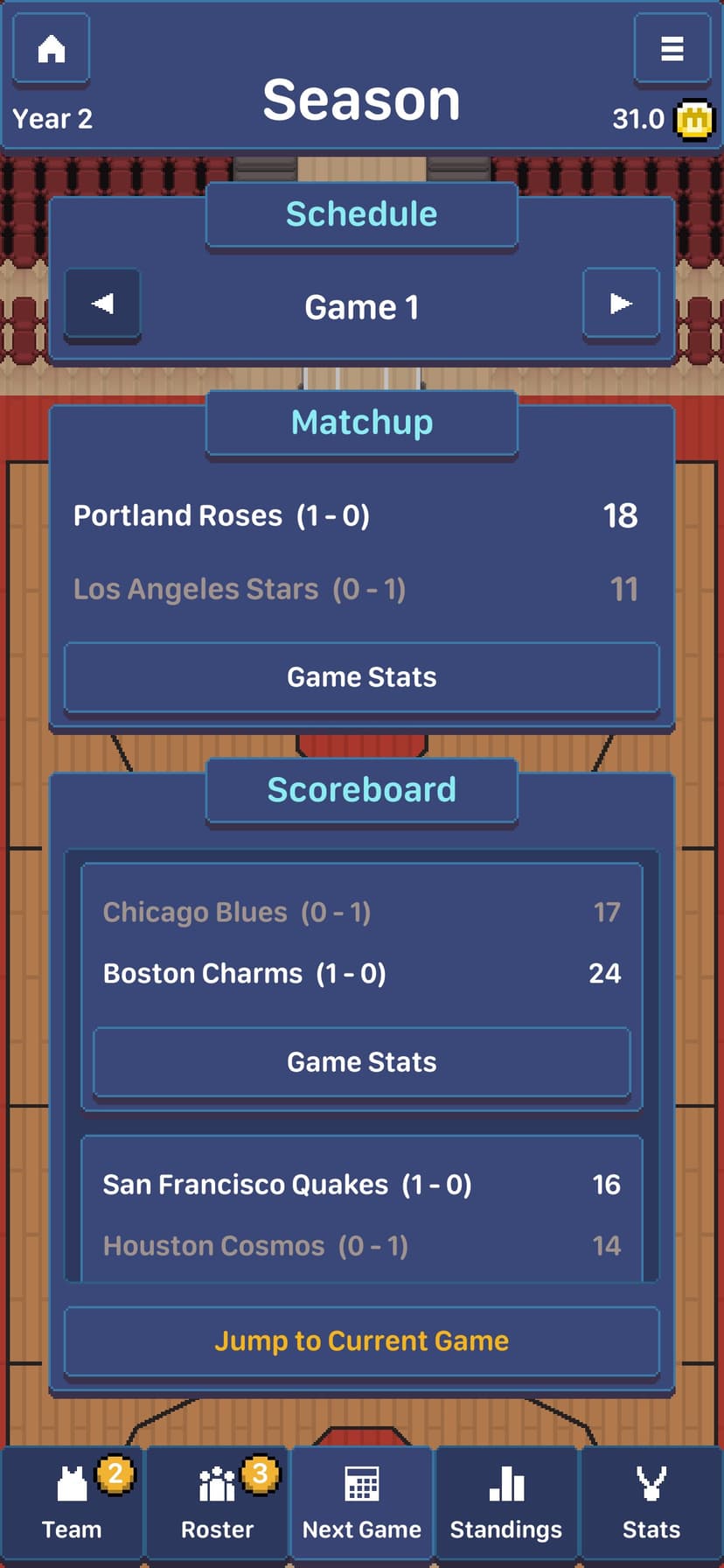 Hoop League Tactics screenshot 7 - screenshot