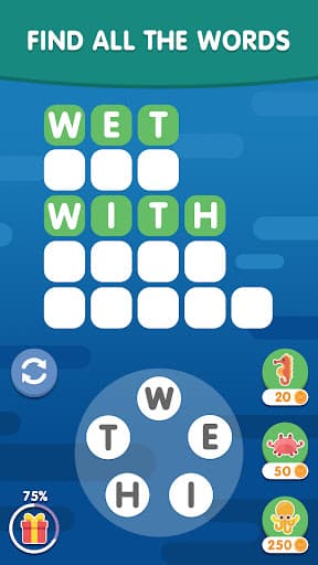 Word Search Sea: Finding Words screenshot 3 - screenshot