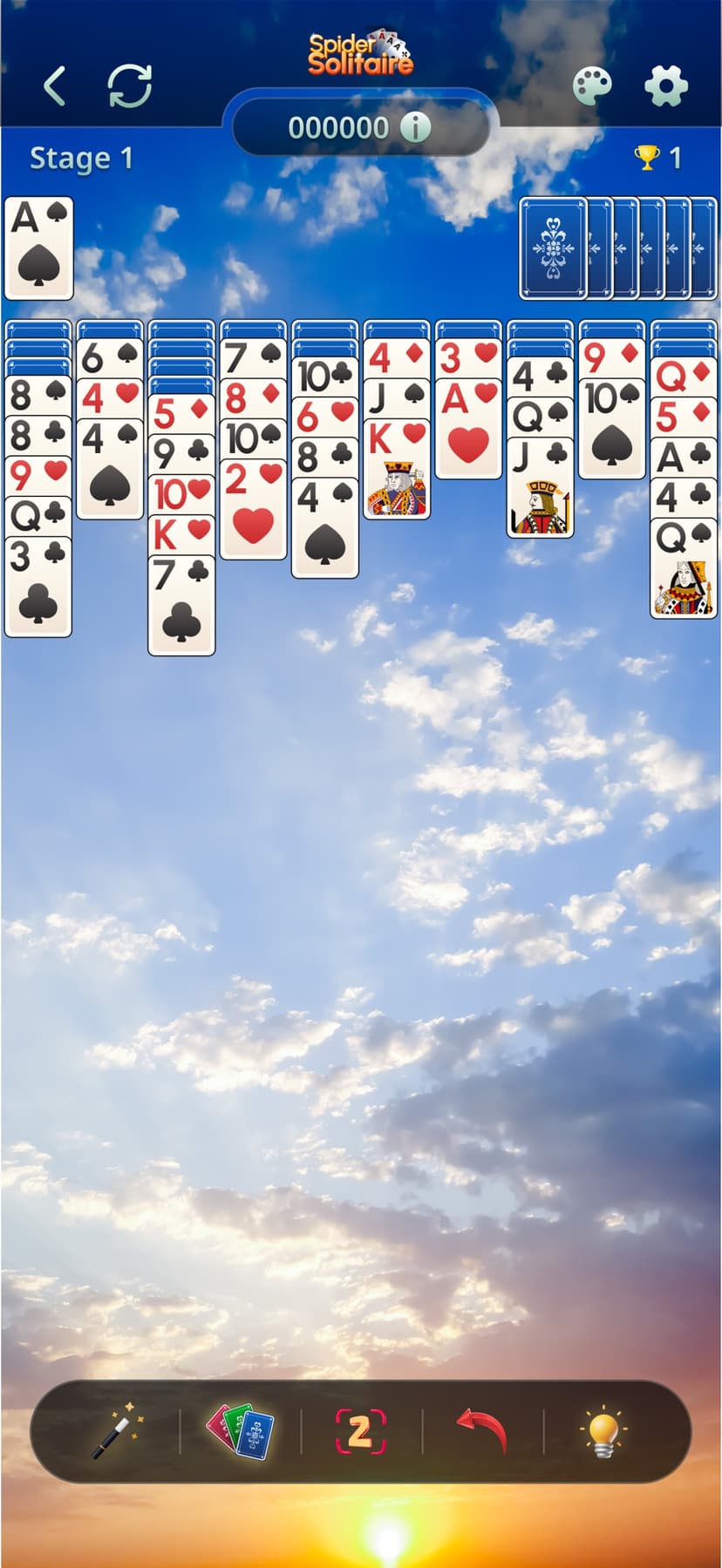 Spider Solitaire Classic: Card screenshot 6 - screenshot