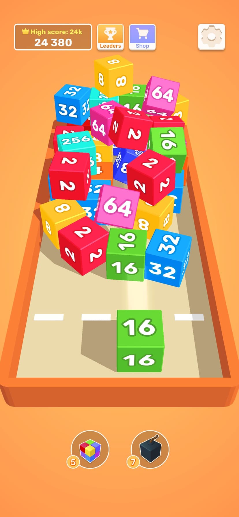 Chain Cube: 2048 Number Match screenshot 3 - screenshot