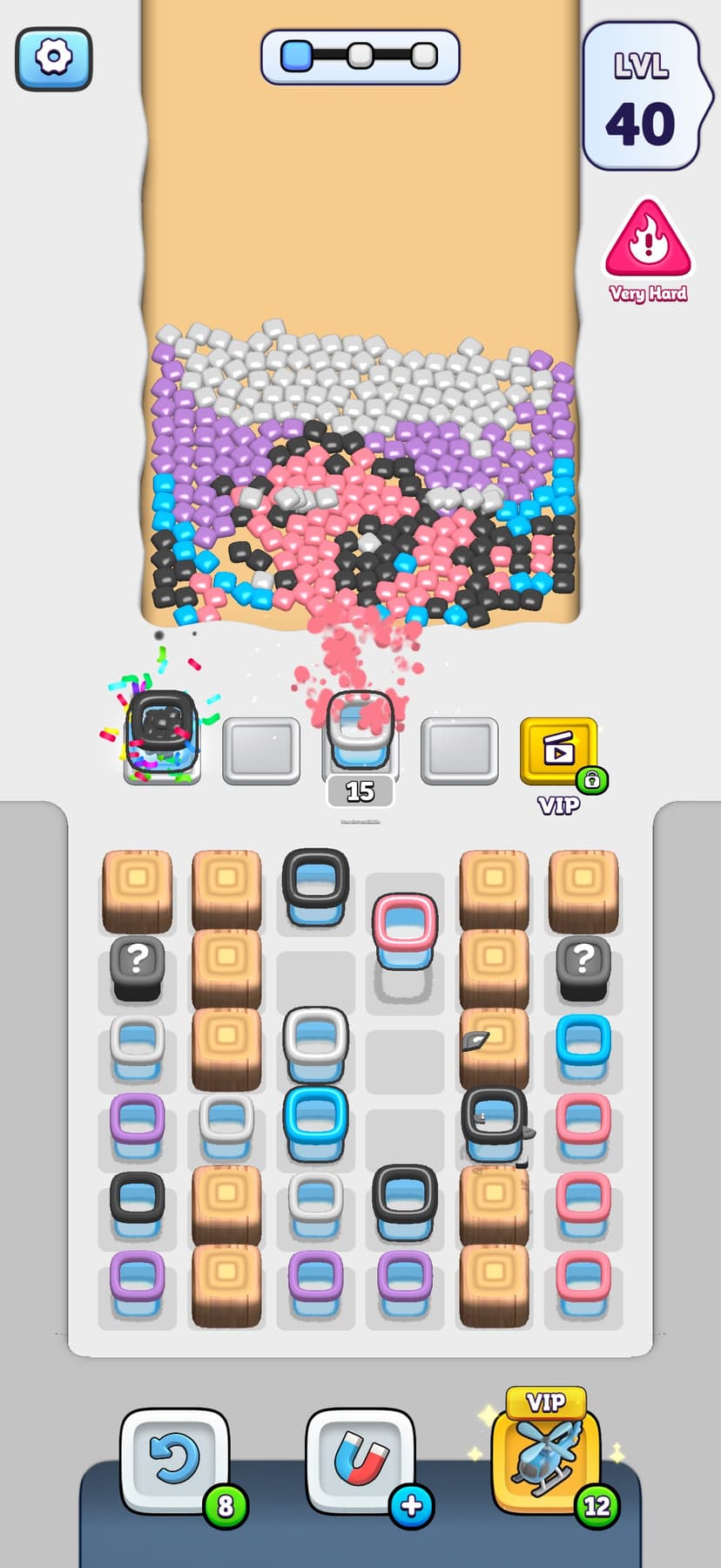 Pixel Sort: Color Sorting Game screenshot 1 - screenshot
