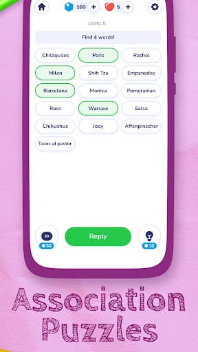 Word Connect－Logic Association screenshot 2 - screenshot