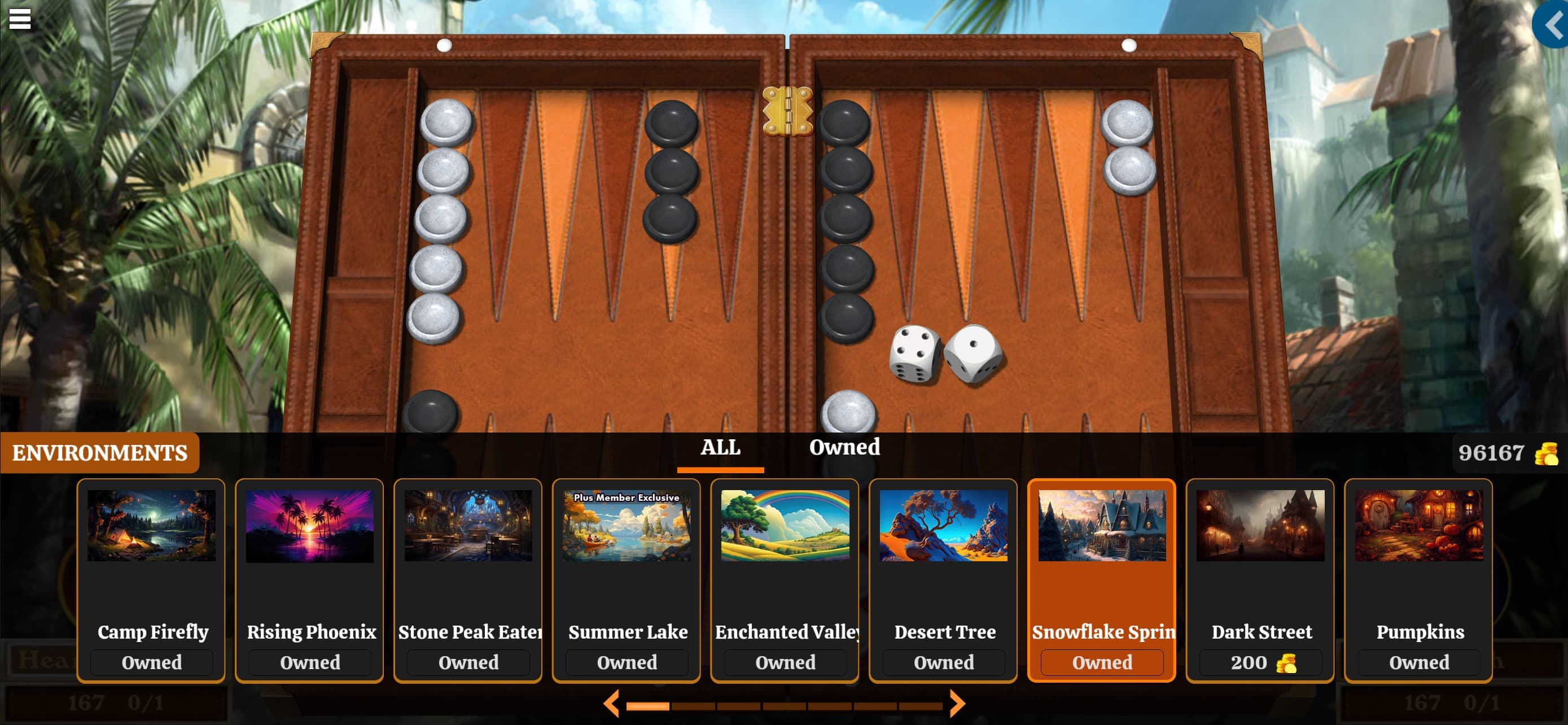 Hardwood Backgammon screenshot 3 - screenshot