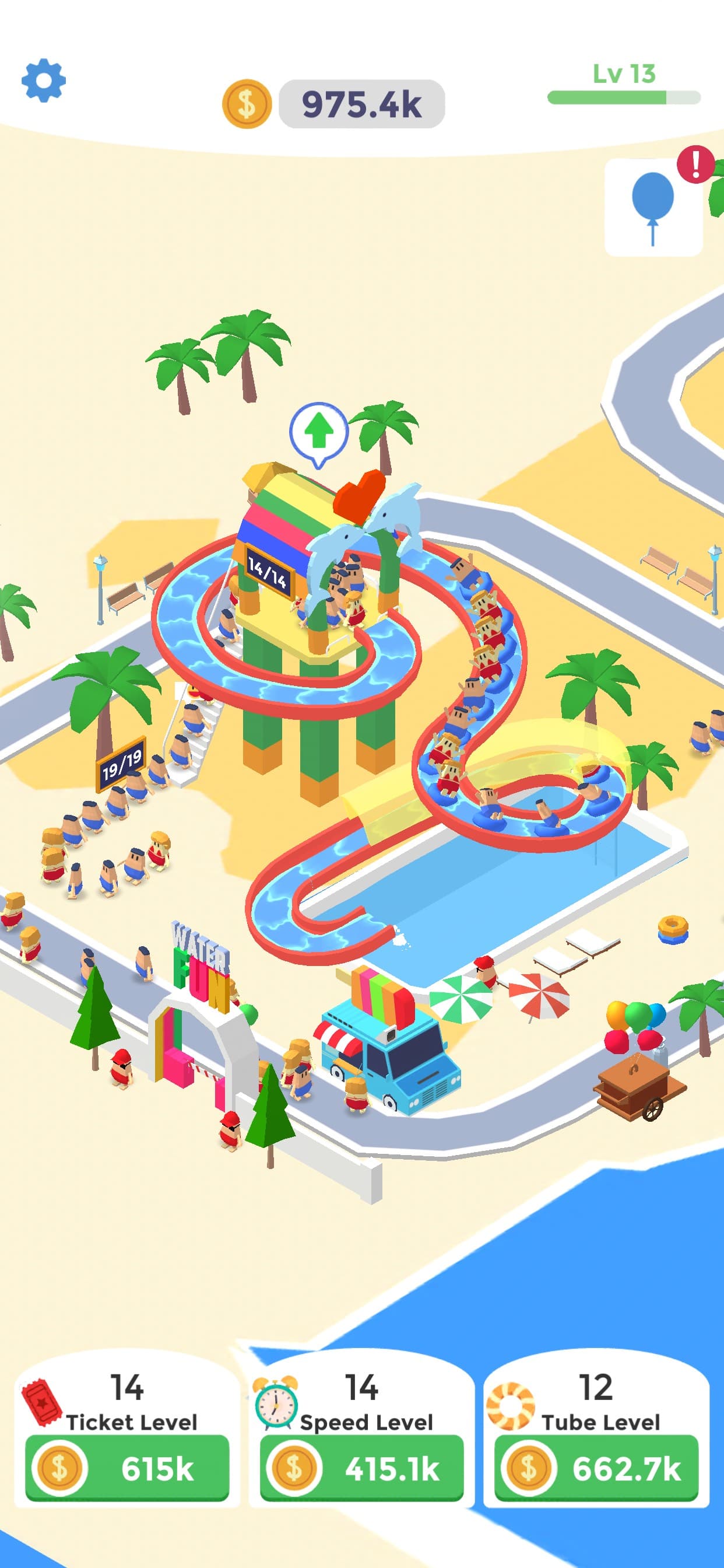 Idle AquaPark screenshot 3 - screenshot