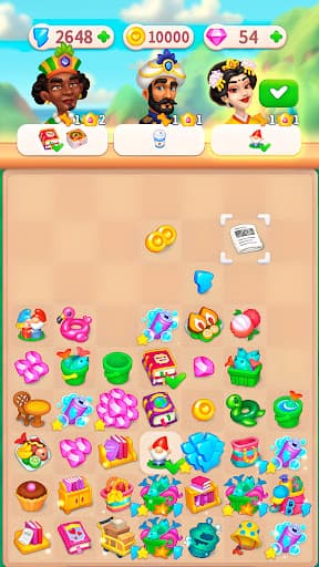 Secrets of Paradise Merge Game screenshot 2 - screenshot