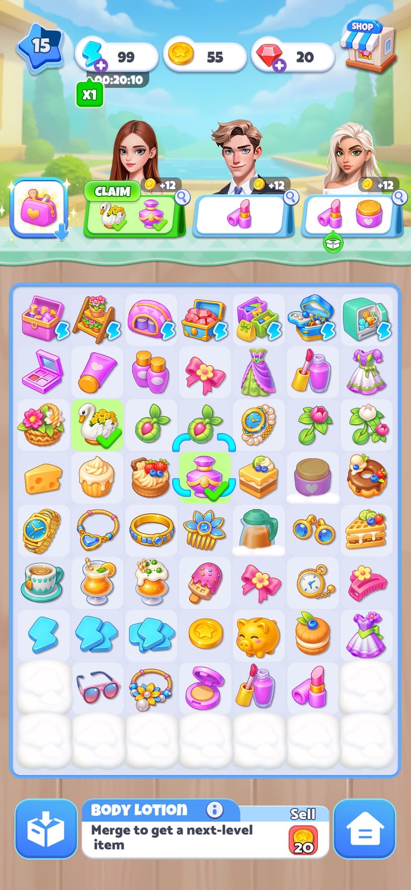 Love Saga: Merge & Makeover screenshot 4 - screenshot