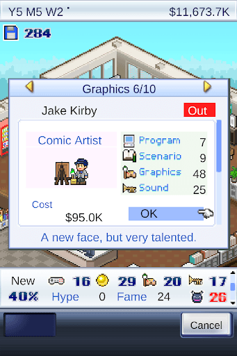 Game Dev Story screenshot 2 - screenshot
