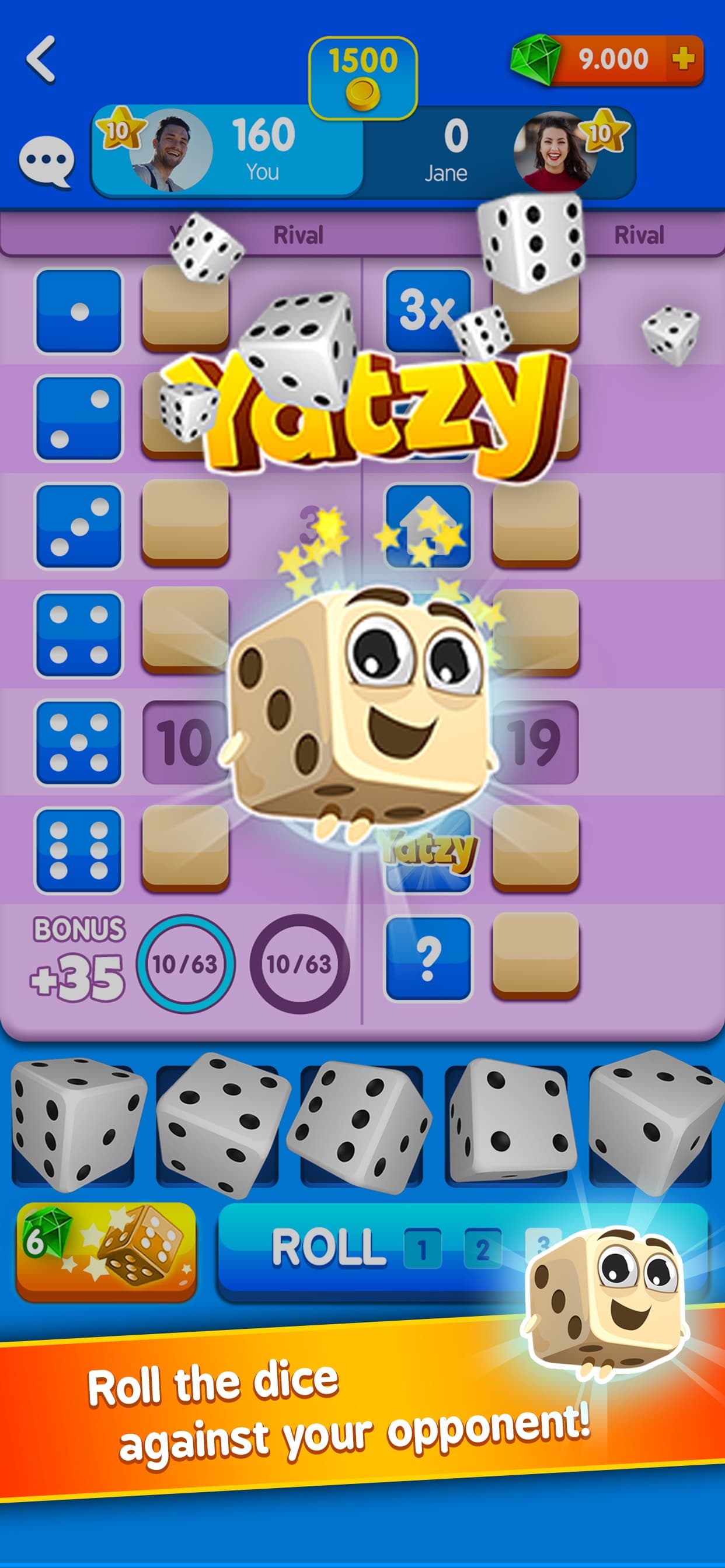 Yatzy Arena® Lucky Dice World screenshot 1 - screenshot