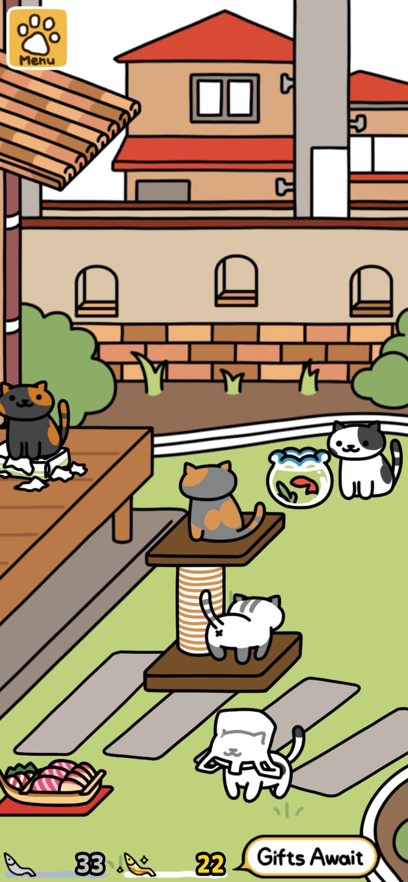 Neko Atsume 2 screenshot 2 - screenshot