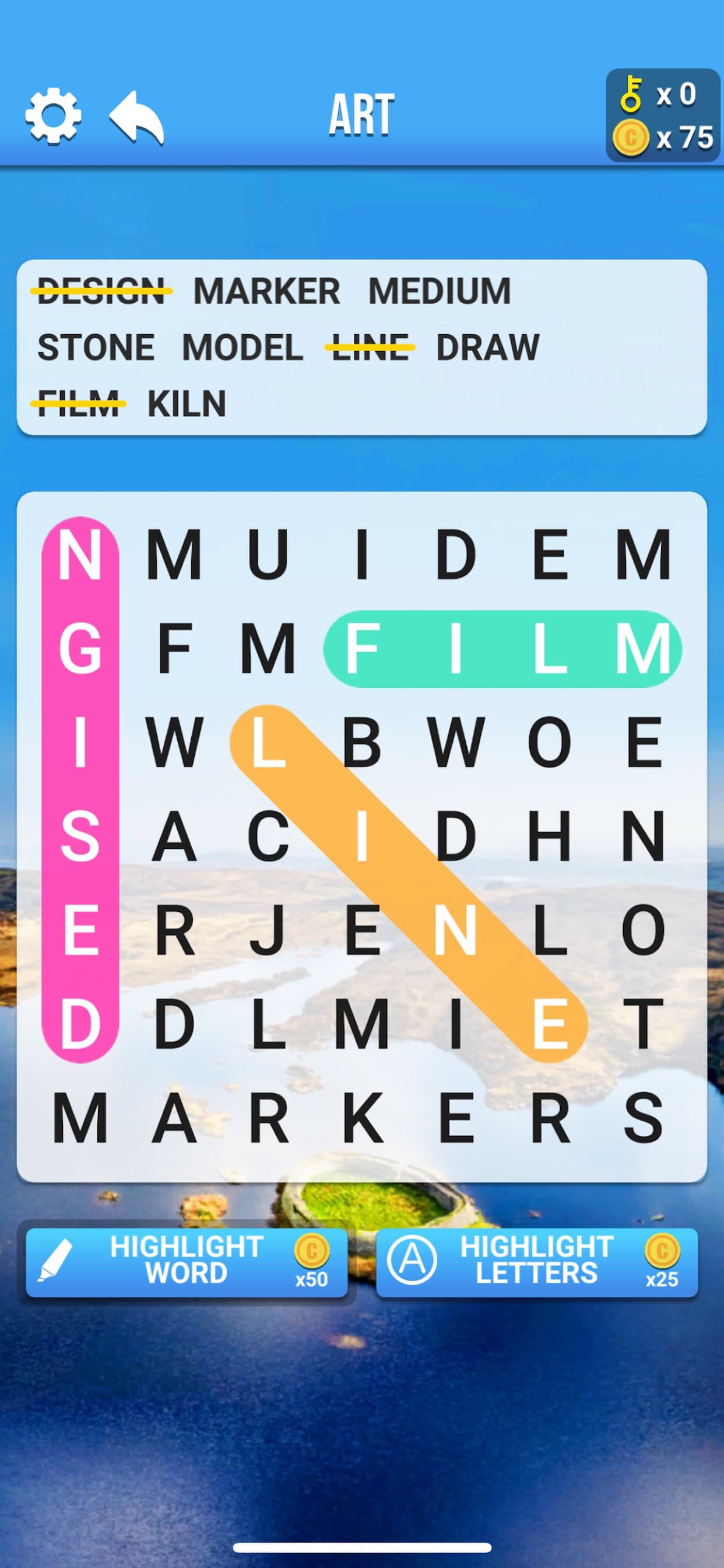 Word Search - Wordscapes Game screenshot 1 - screenshot