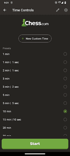 Chess Clock screenshot 2 - screenshot