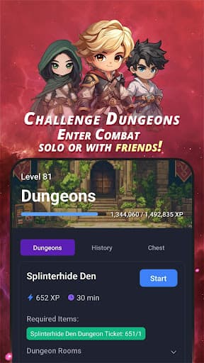 Degen Idle: Dungeon RPG screenshot 2 - screenshot