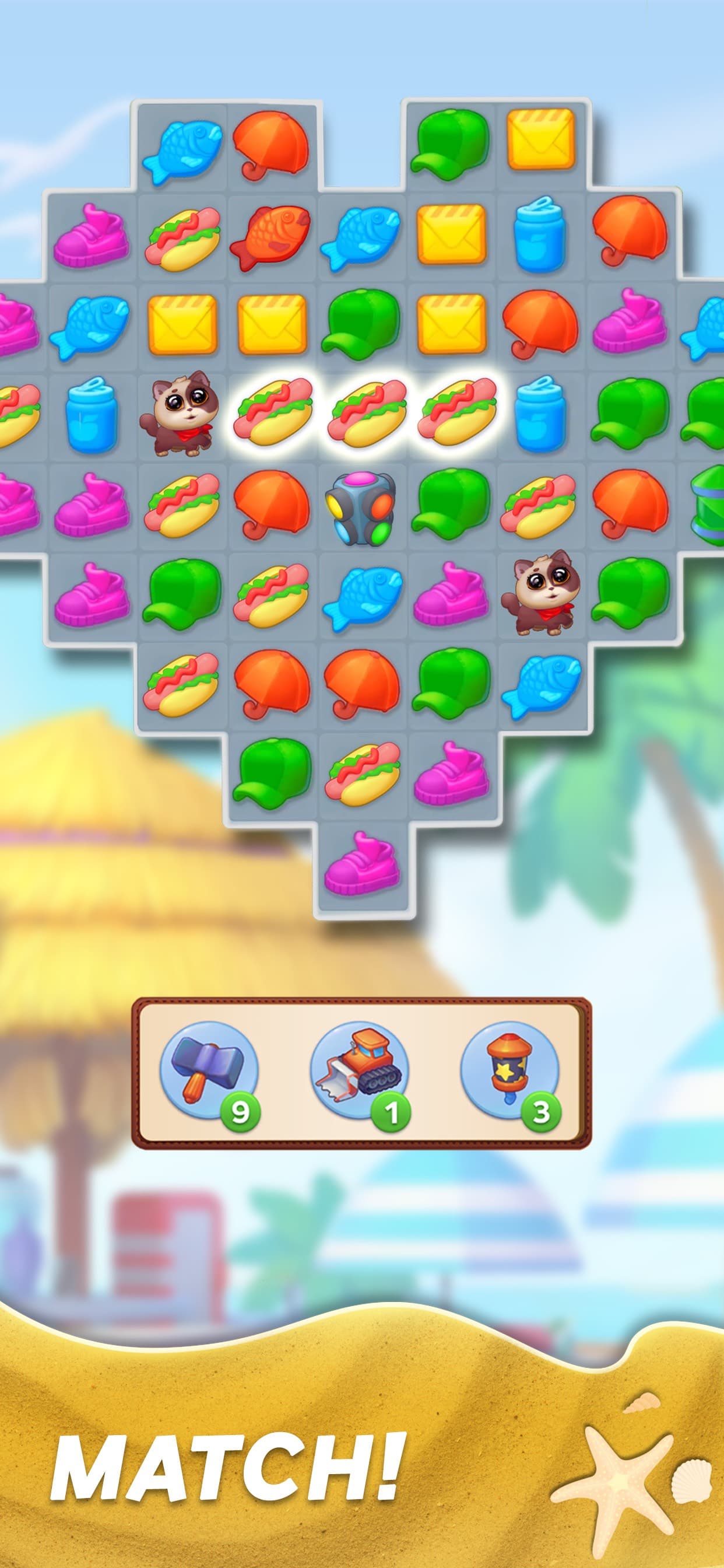 Match Town Makeover・My Match 3 screenshot 1 - screenshot