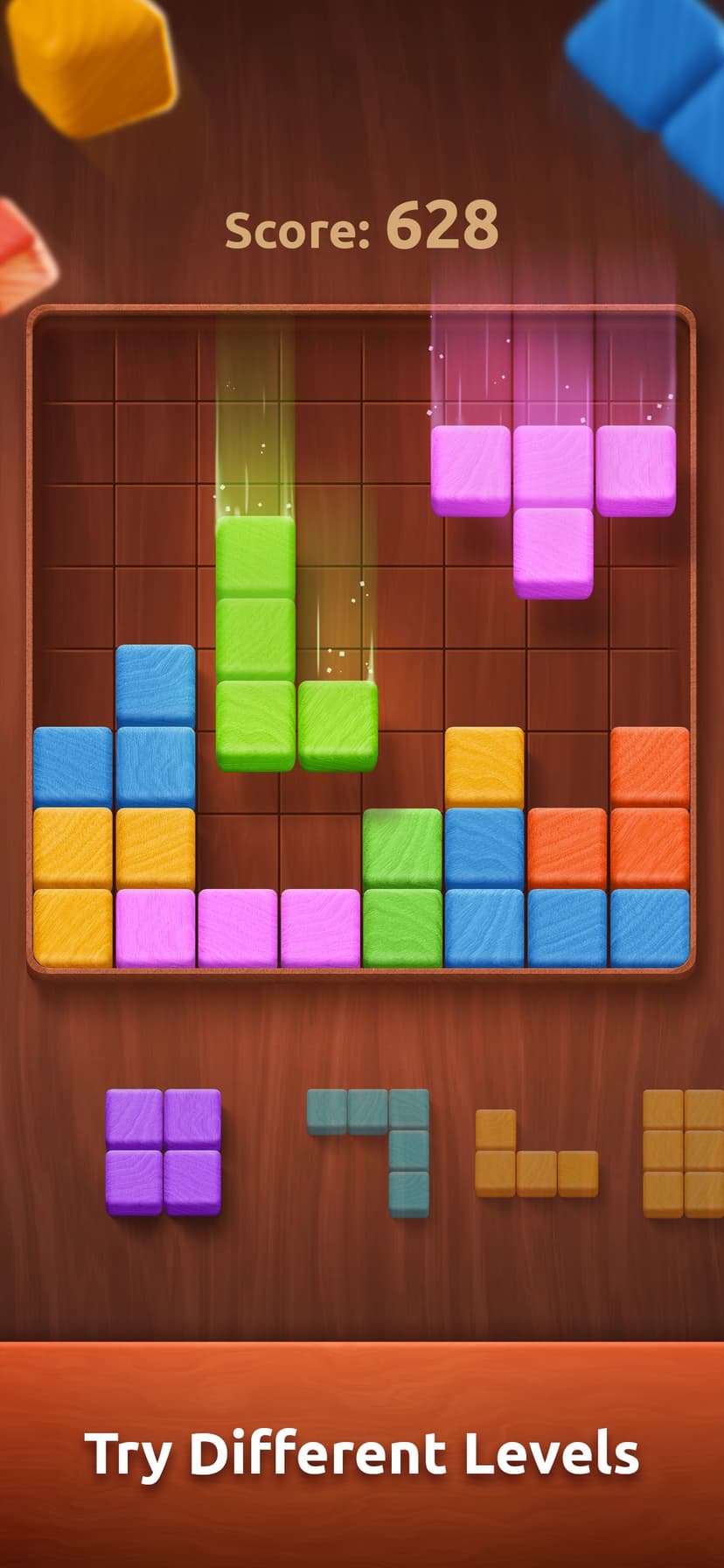 Colorwood Blocks: Wood Puzzle screenshot 6 - screenshot