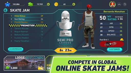 Skate Jam - Pro Skateboarding screenshot 5 - screenshot