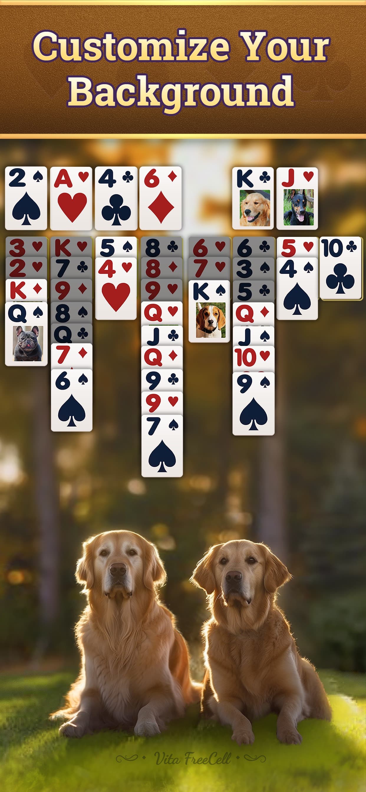 Vita FreeCell for Seniors screenshot 5 - screenshot