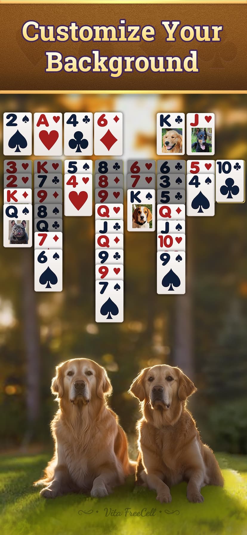 Vita FreeCell for Seniors screenshot 5 - screenshot