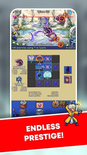 Tap Wizard Realms - Idle Magic screenshot 4 - screenshot