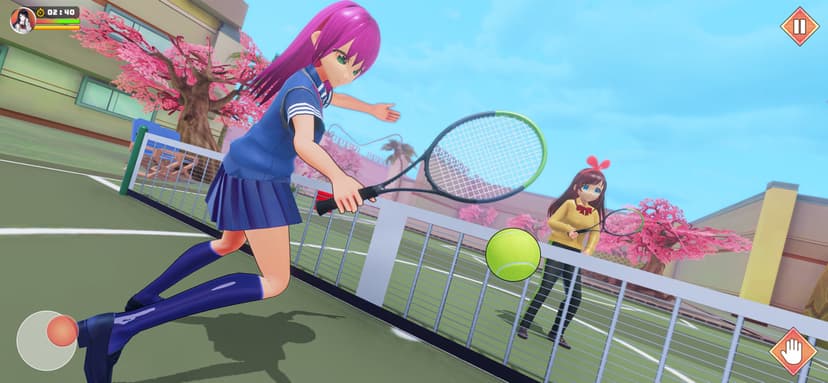 Anime School Girl Love Life 3D screenshot 7 - screenshot